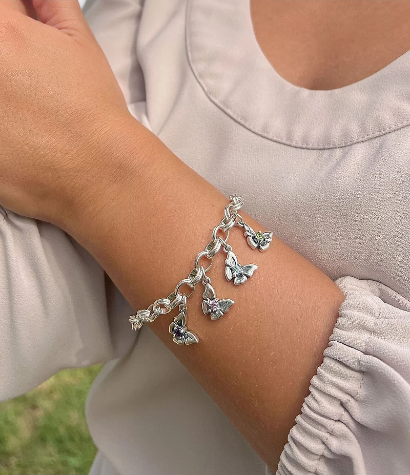 James Avery Butterfly Gemstone Charm