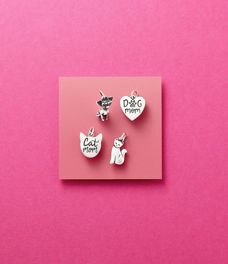 James Avery #double;Cat Mom#double; Charm