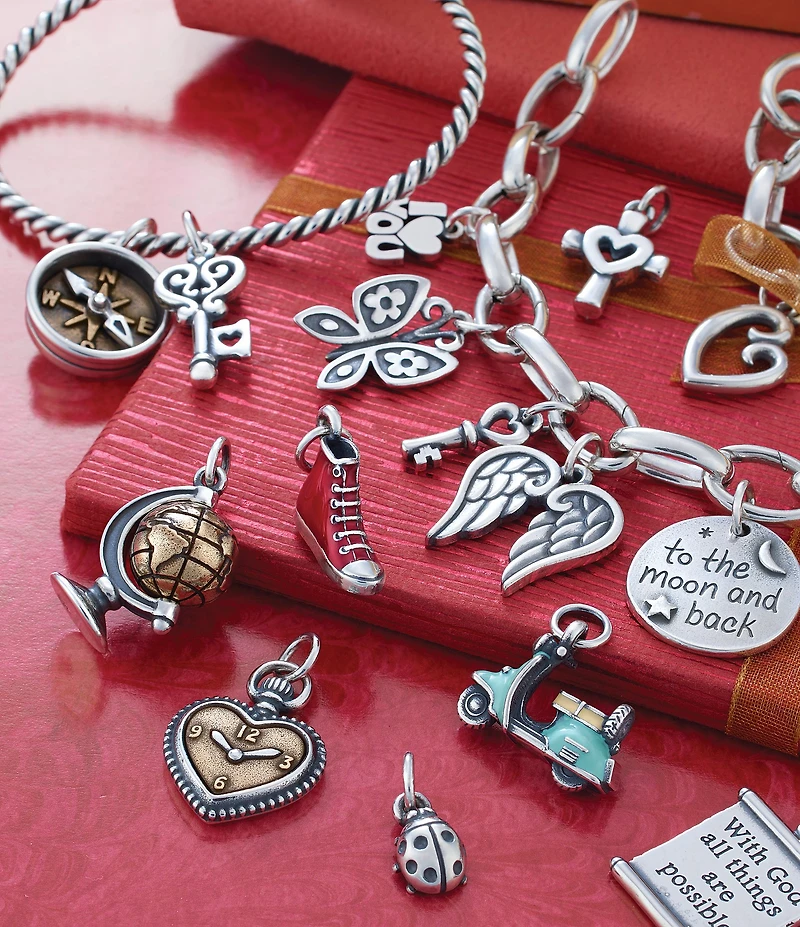 James Avery Centered in Love Cross Charm