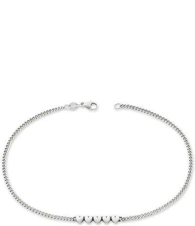 James Avery Chain of Hearts Anklet