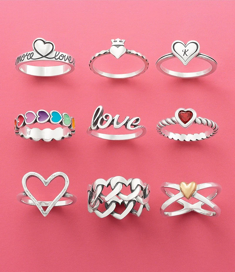 James Avery Chain of Hearts Ring