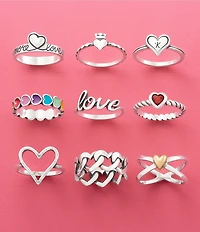 James Avery Chain of Hearts Ring