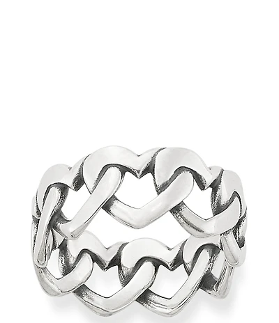 James Avery Chain of Hearts Ring