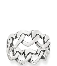 James Avery Chain of Hearts Ring