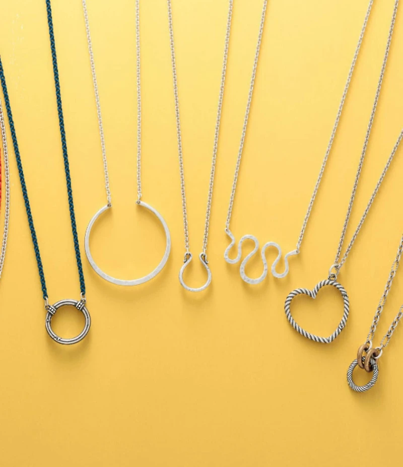 James Avery Changeable Charm Holder Necklace