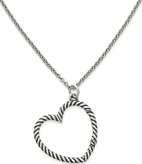 James Avery Changeable Heart Charm Holder Necklace