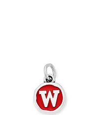 James Avery Red Enamel Initial Charm