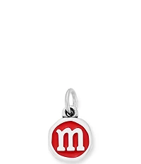 James Avery Red Enamel Initial Charm