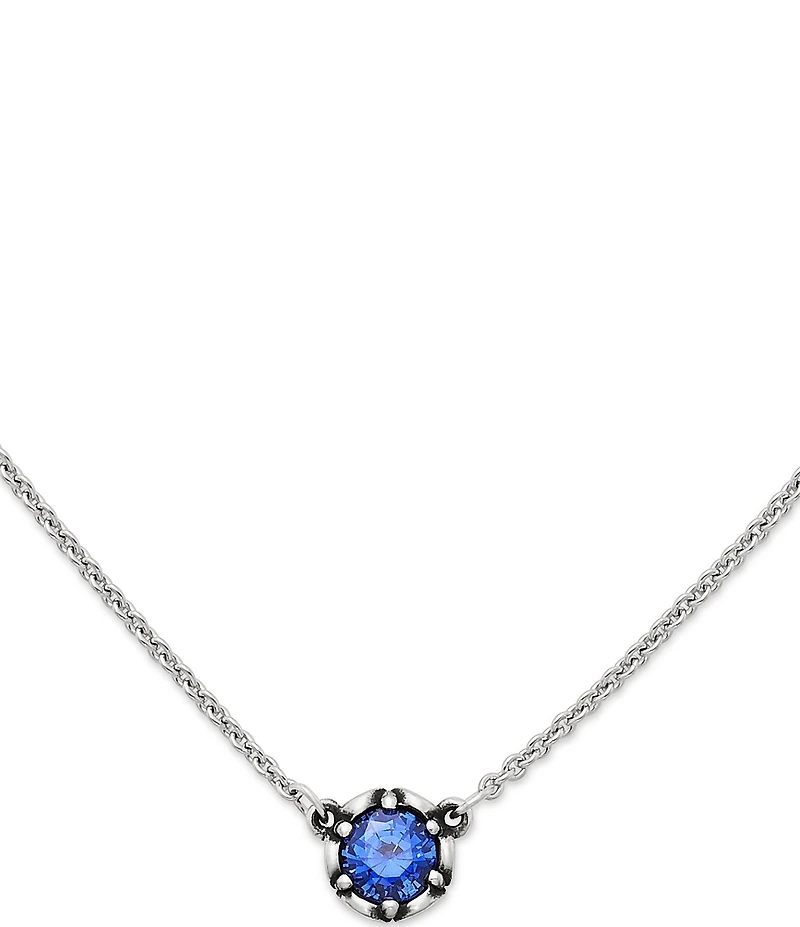James Avery Cherished Birthstone Necklace with Lab-Created Gem