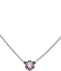 James Avery Cherished Birthstone Necklace with Lab-Created Gem