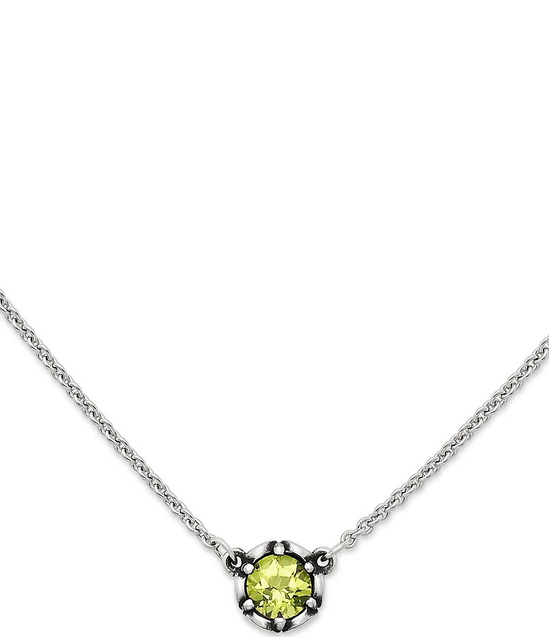 James Avery Cherished Birthstone Necklace with Lab-Created Gem