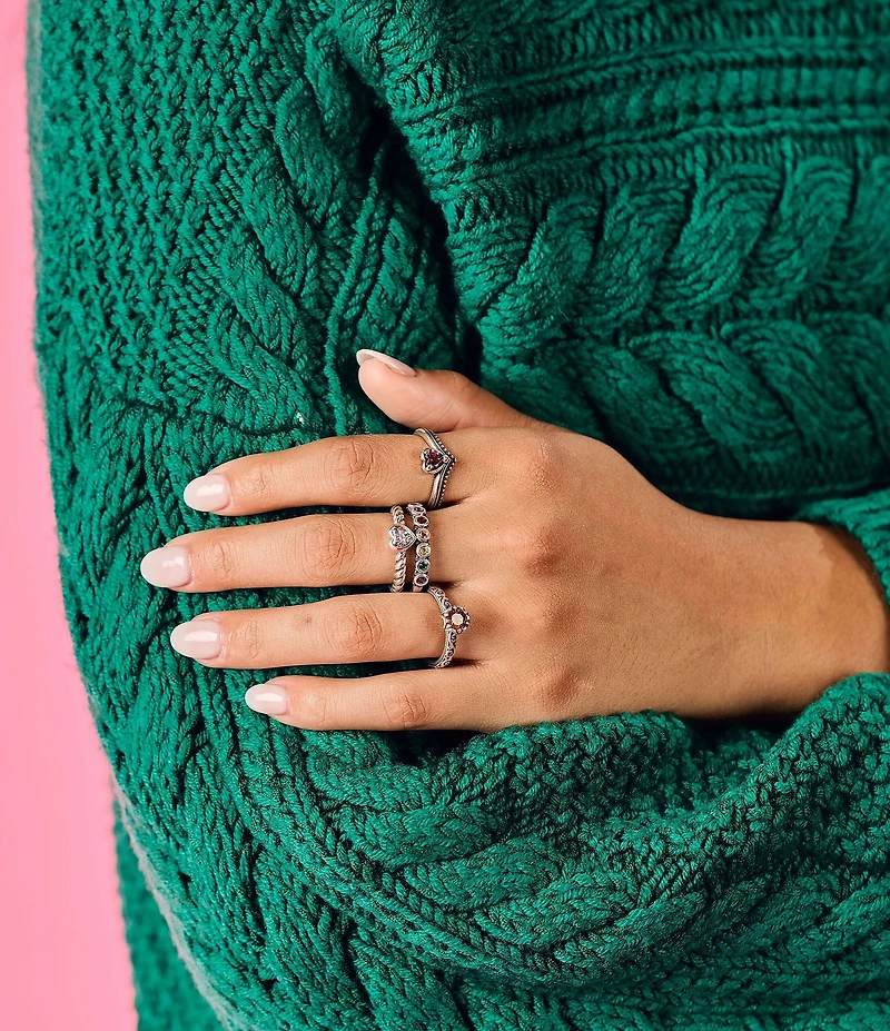 James Avery Cherished Birthstone Ring