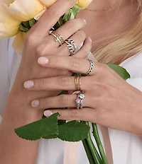 James Avery Cherished Birthstone Ring with Lab-Created Gem