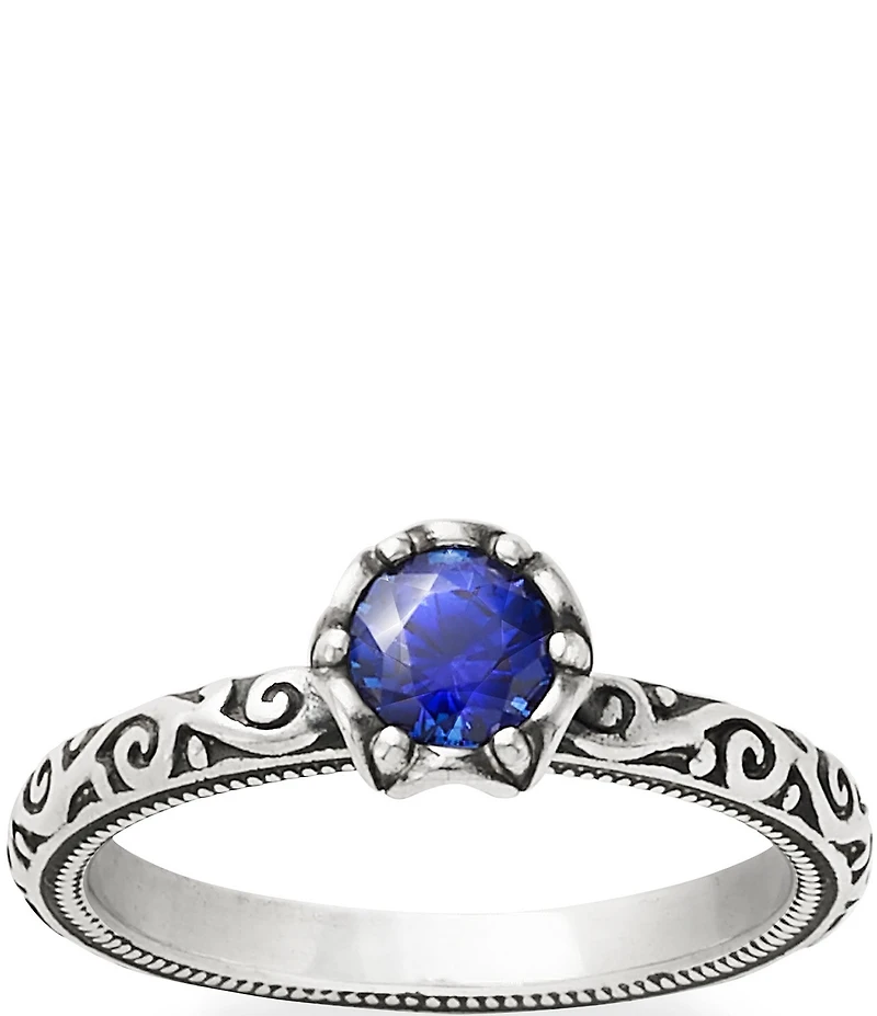 James Avery Cherished Birthstone Ring with Lab-Created Gem