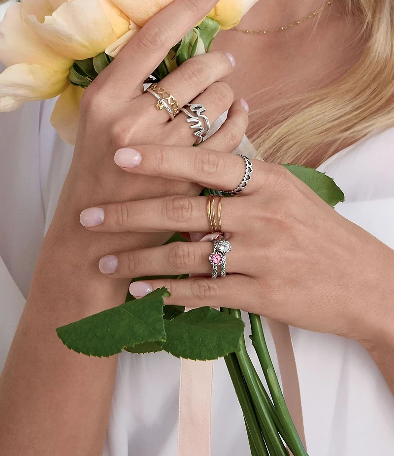 James Avery Cherished Birthstone Ring with Lab-Created Gem
