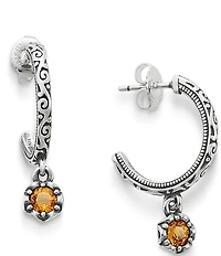 James Avery Birthstone Hoop Earrings