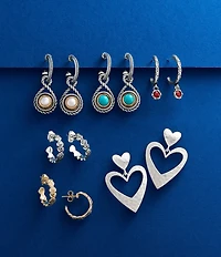 James Avery Birthstone Hoop Earrings