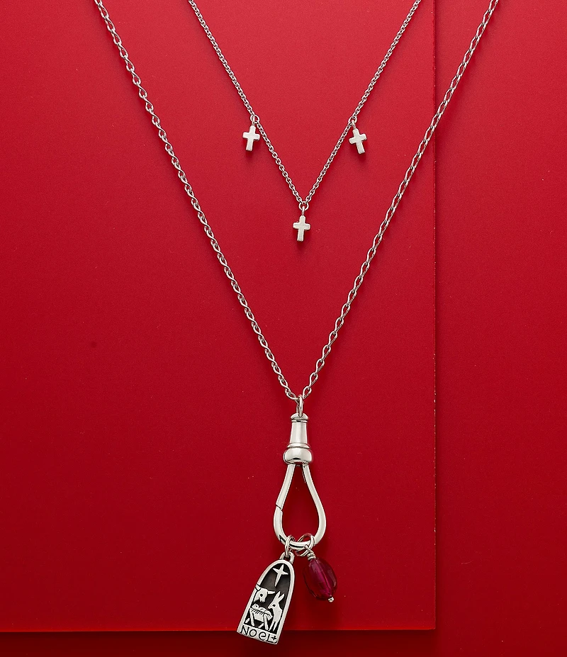 James Avery Christmas Noel Nativity Small Charm