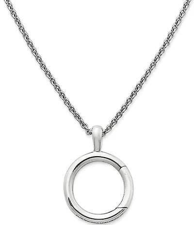 James Avery Circlet Charm Holder Necklace