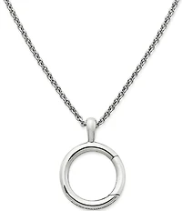 James Avery Circlet Charm Holder Long Pendant Necklace