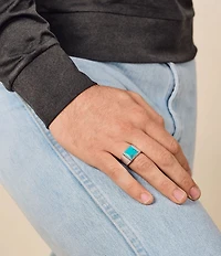 James Avery Classic Gemstone Signet Ring