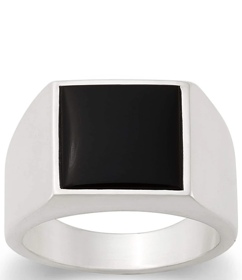 James Avery Classic Gemstone Signet Ring
