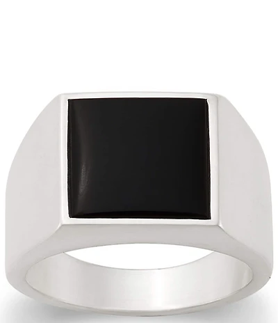 James Avery Classic Gemstone Signet Ring