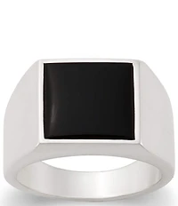 James Avery Classic Gemstone Signet Ring