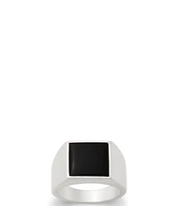 James Avery Classic Gemstone Signet Ring