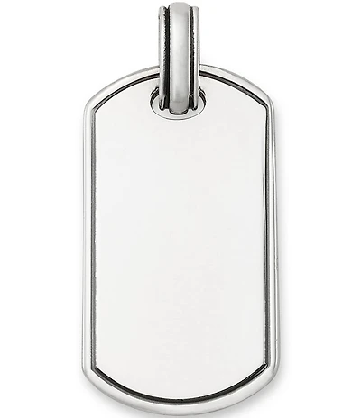 James Avery Classic Tag Pendant