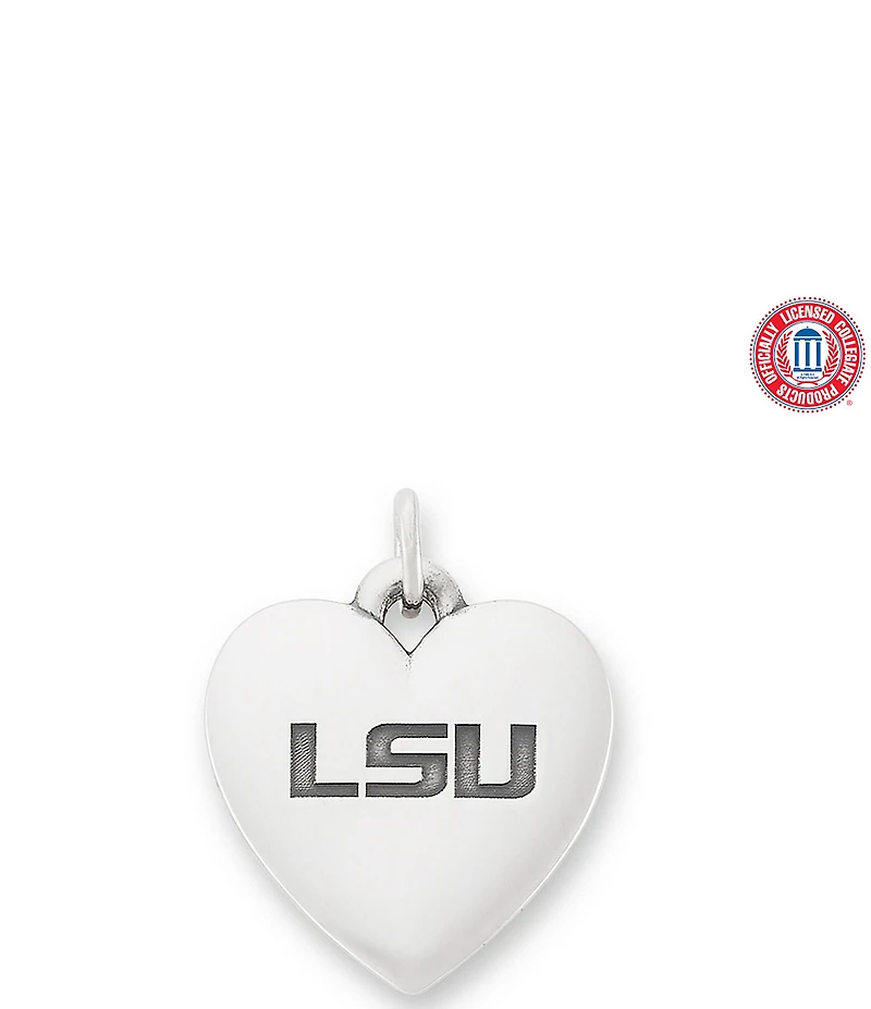 James Avery Collegiate Classic Heart Charm