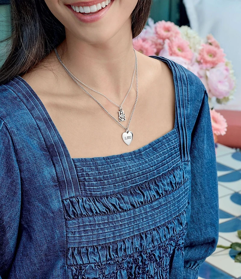 James Avery Collegiate Classic Heart Charm