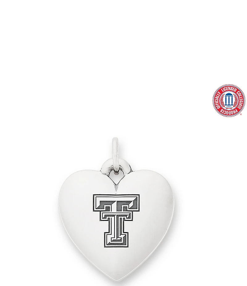 James Avery Collegiate Classic Heart Charm