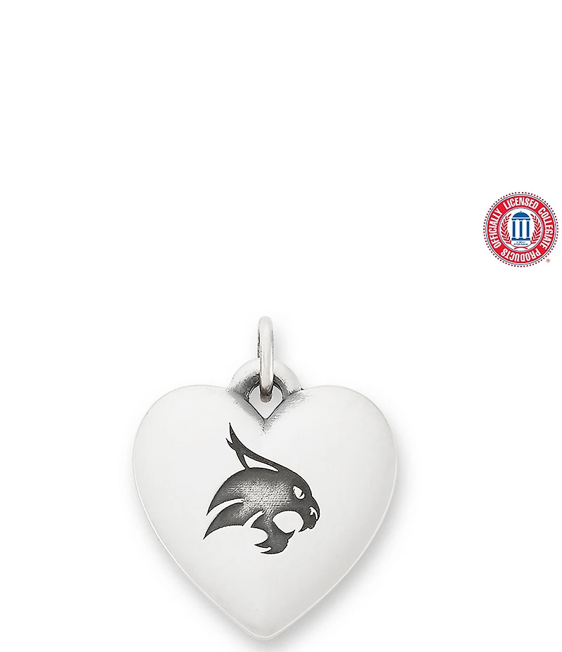 James Avery Collegiate Classic Heart Charm