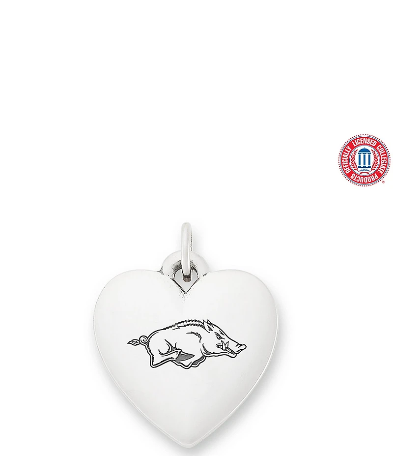 James Avery Collegiate Classic Heart Charm