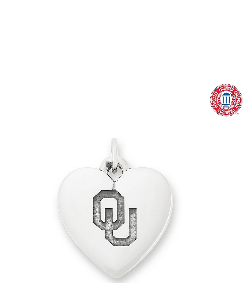 James Avery Collegiate Classic Heart Charm