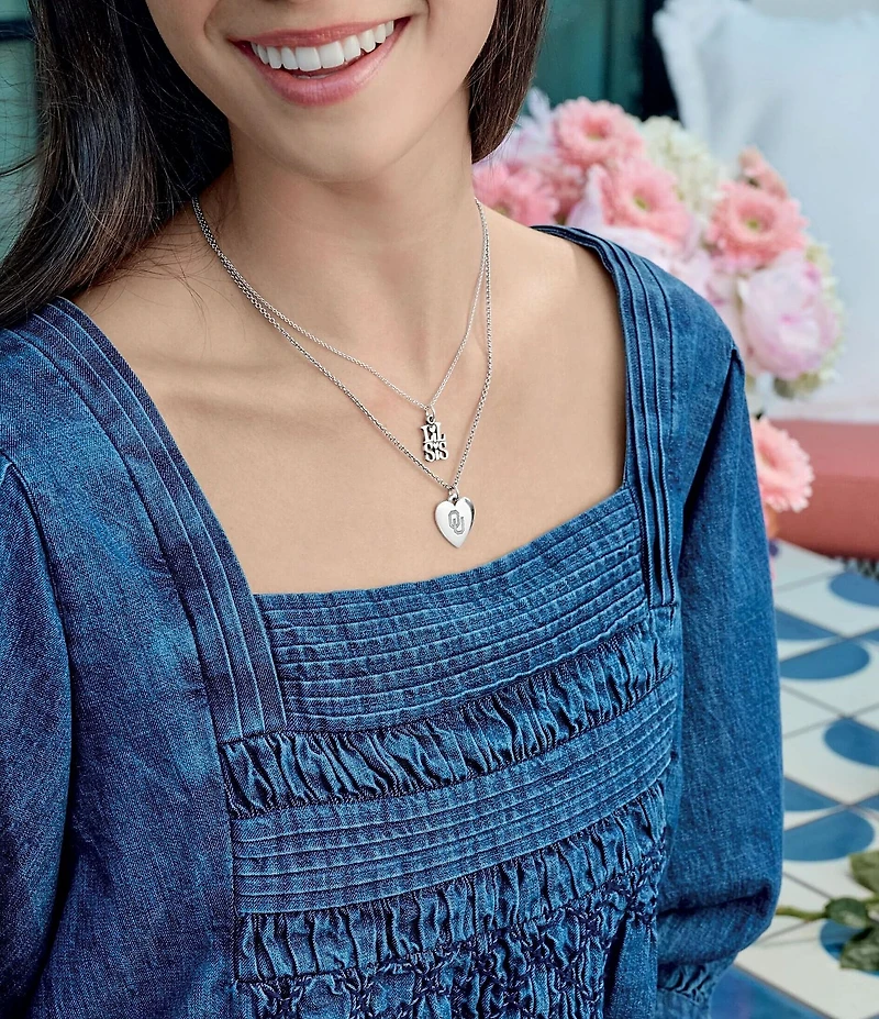 James Avery Collegiate Classic Heart Charm