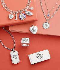 James Avery Collegiate Classic Heart Charm