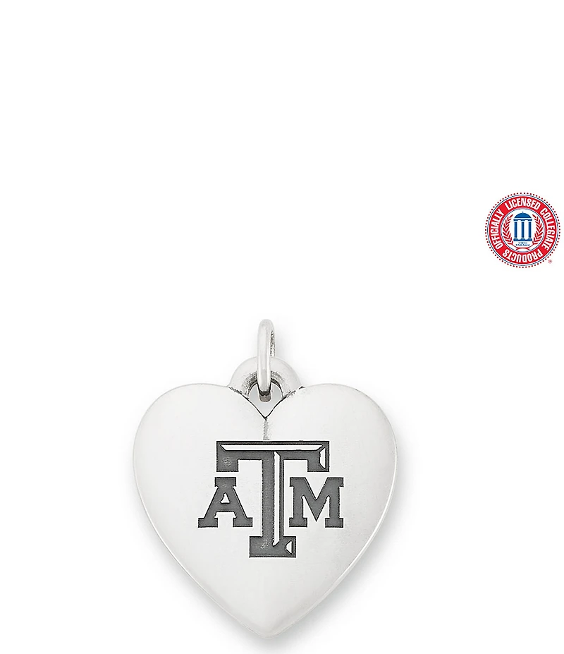 James Avery Collegiate Classic Heart Charm
