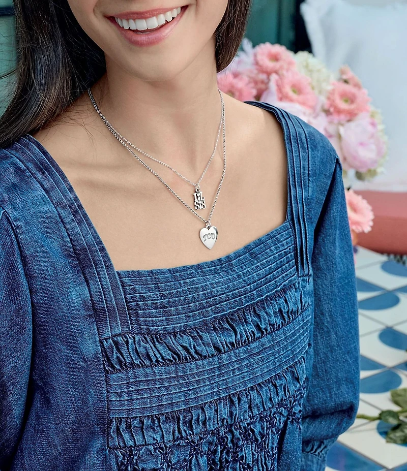 James Avery Collegiate Classic Heart Charm