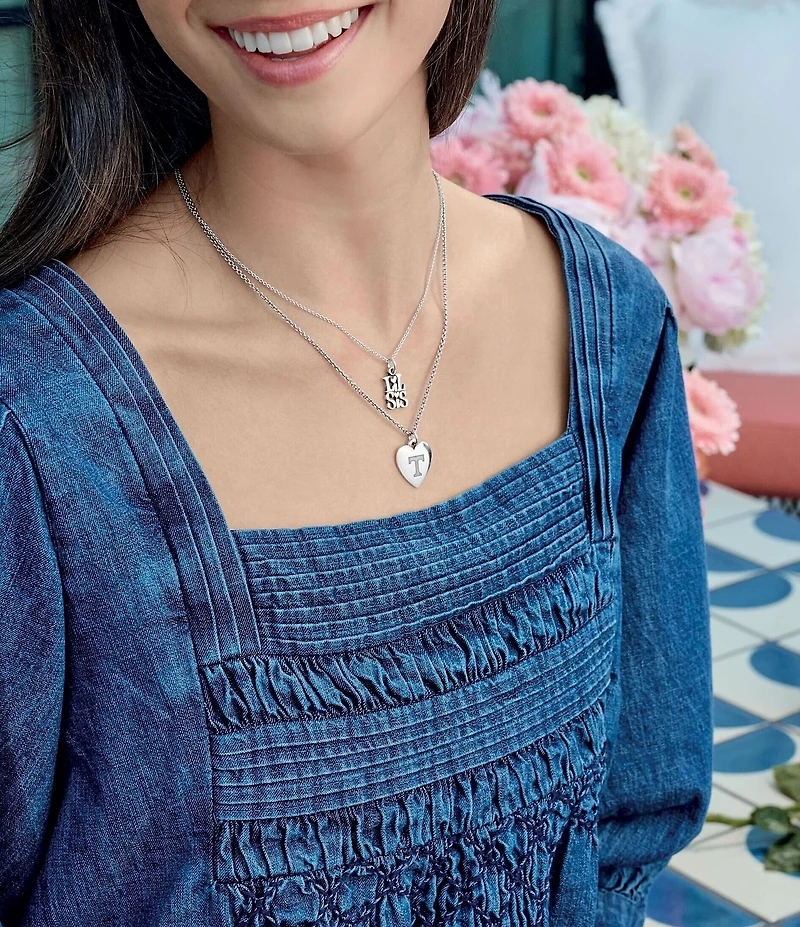 James Avery Collegiate Classic Heart Charm