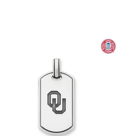James Avery Collegiate Classic Tag Pendant