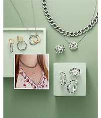 James Avery Connected Circles Necklace