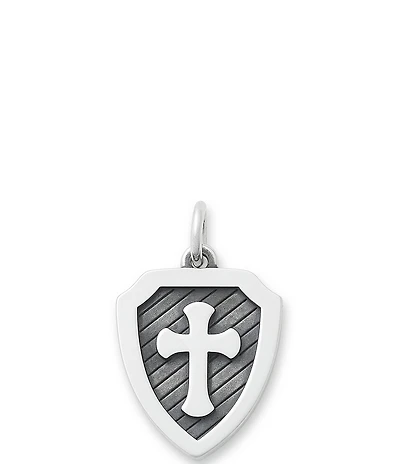 James Avery Cross and Shield Charm