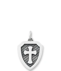 James Avery Cross and Shield Charm
