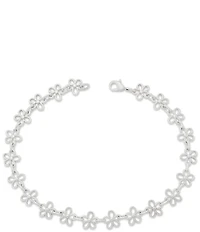 James Avery Daisy Sterling Silver Charm Anklet