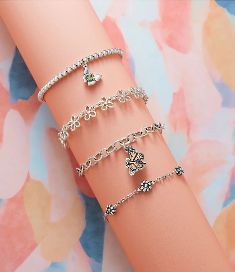 James Avery Daisy Charm Bracelet