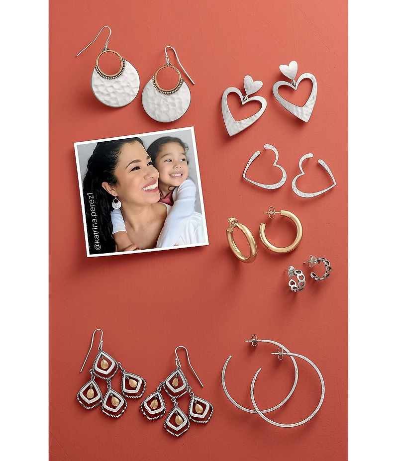 James Avery Dancing Elements Chandelier Earrings