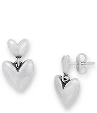 James Avery Dancing Hearts Drop Earrings