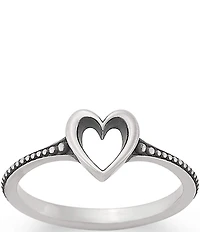 James Avery Delicate Beaded Heart Ring